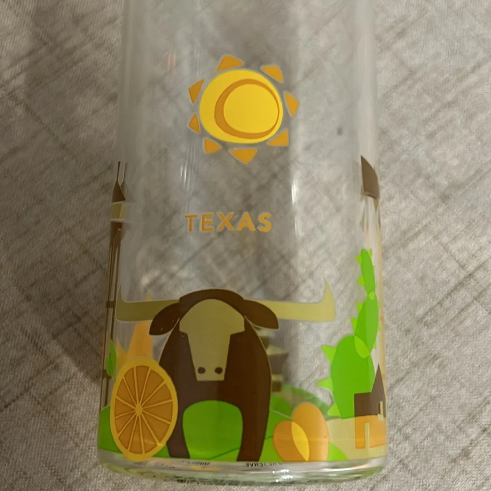 Starbucks You are Here Collection, glass Water bottle